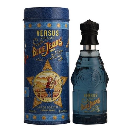 Men's Perfume Versace Blue Jeans EDT (75 ml) - Image 2