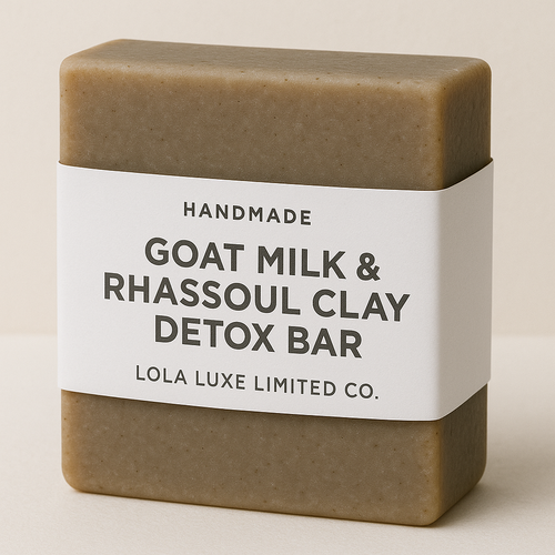 Rhassoul Clay & Goat Milk Detox Soap ๐๐ชจ๐ฟ Tea Tree & Lavender ๐