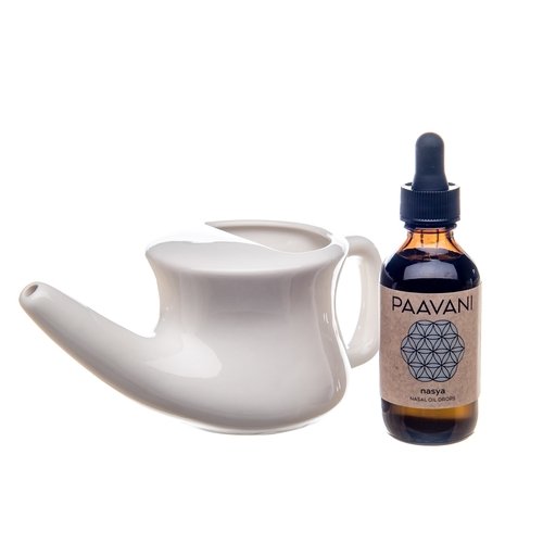 Nasal Care Ritual | Ayurvedic Neti & Nasya Kit for Sinus Health