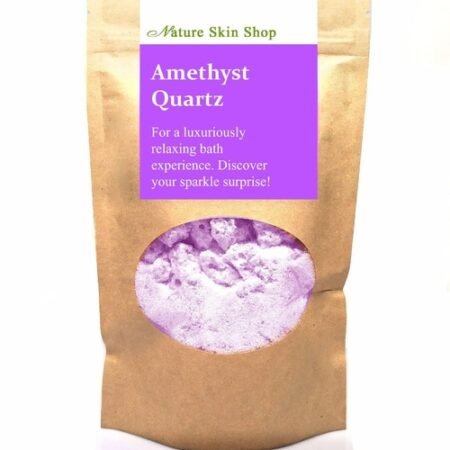 Amethyst Foaming Bath Soak with hidden bracelet ā fizzy bath fun šāØ