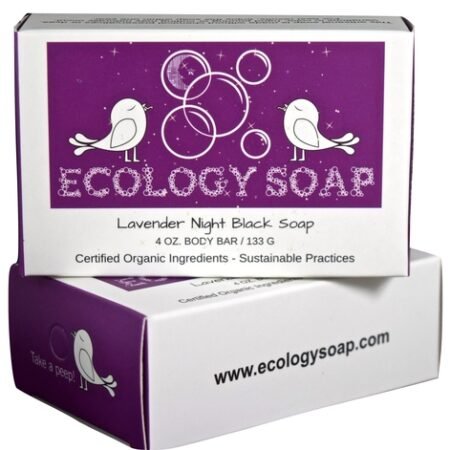 Ecology Soap Lavender Night Black Soap