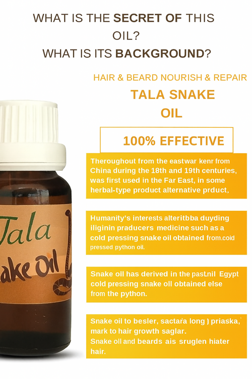 π Snake Oil Hair Oil 20ml β nourishes, repairs & prevents hair loss πββοΈβ¨ - Image 2