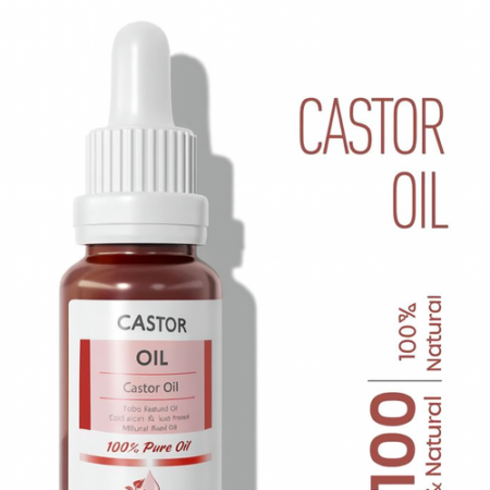 Castor Oil 100% Pure & Natural 🧴 Cold-Pressed • 20 ml ✨