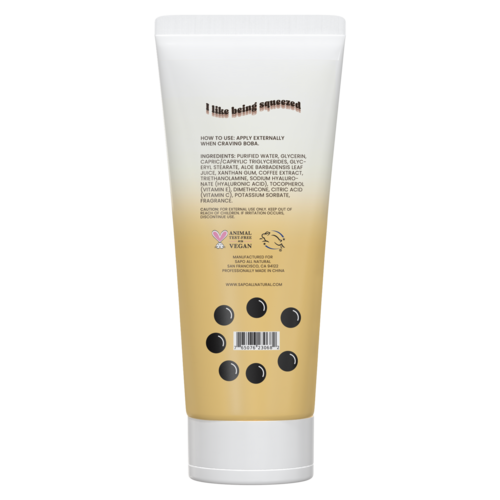 Sapo Boba Milk Tea Body Lotion – Hydrating Moisturizer with Aloe, - Image 2