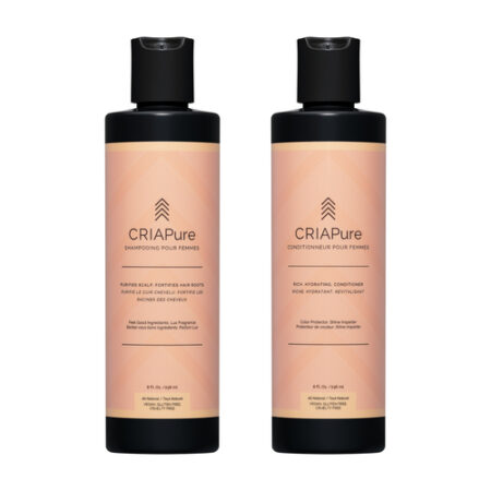CRIAPure Shampoo & Conditioning Cream 🌿✨ Purify, strengthen, hydrate 💆‍♀️💖