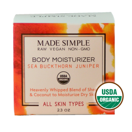 MOISTURIZER - Sea Buckthorn - Certified Organic & Vegan