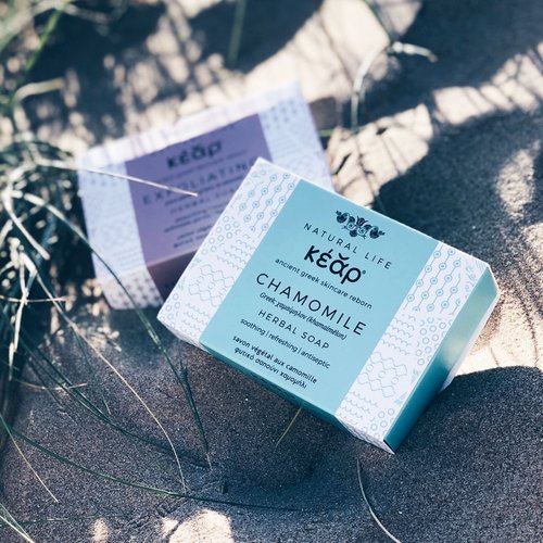 Kear Chamomile Herbal Soap Pack of Two: Gentle Cleanse & Natural Glow - Image 2