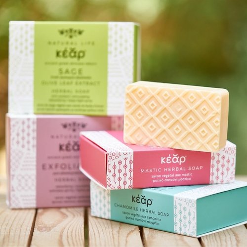 Kear Chamomile Herbal Soap Pack of Two: Gentle Cleanse & Natural Glow - Image 3