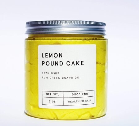 Lemon Pound Cake Whipped Soap
