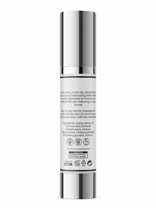 MANBON - Luxurious Natural Post-Shave Balm (Sandalwood Parfum) - Image 2