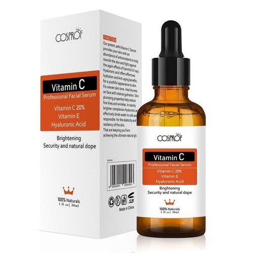 Anti-Aging Hyaluronic Serum 💧 Vitamin C 🍊 Aloe 🌿 for Women
