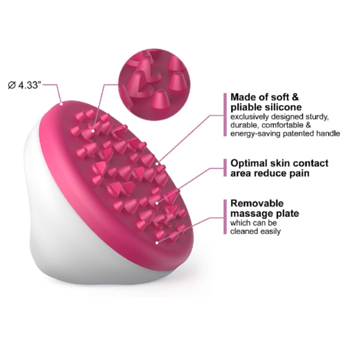 Cellulite Brush Handheld Body Massager Improve Lymphatic Drainage Tool - Image 7