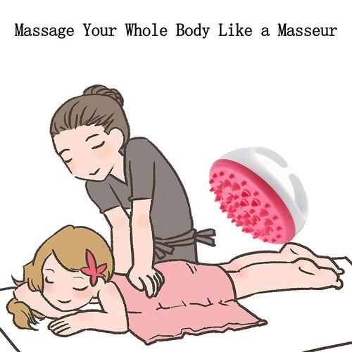 Cellulite Brush Handheld Body Massager Improve Lymphatic Drainage Tool - Image 3