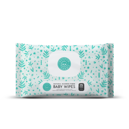 Bamboo Baby Wipes β Pack of 75 πΌπΏ Hypoallergenic, super soft & gentle π Perfect for sensitive skin & travel β¨π§΄