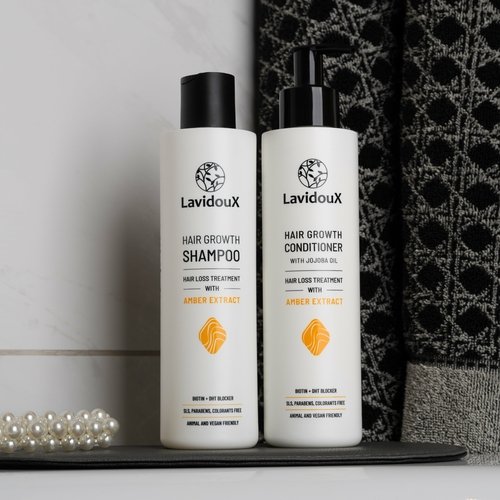 Hair Growth Shampoo & Conditioner Set š Boosts growth, prevents hair loss šæ Strong, healthy, shiny hair ⨠- Image 2