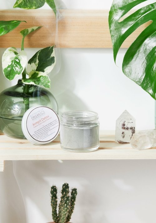 Armpit Detox Mask 🌿 Natural Detox for Underarms | Charcoal, Clay & Herbs