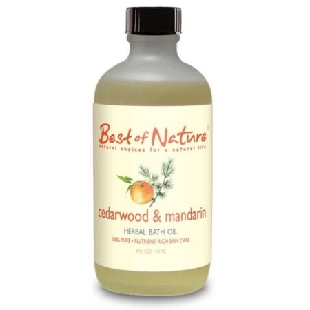 🌲 Cedarwood & Mandarin Bath Oil 🍊 Relax 🛁 Hydrate 💧