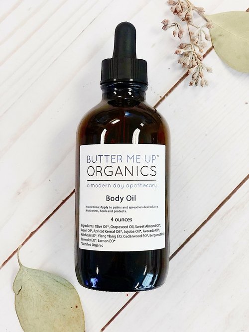 Organic Body Oil πΏπ₯₯β¨ Hydrating, nourishing, lightweight moisturizer for silky smooth skin π§π«πΈ - Image 2
