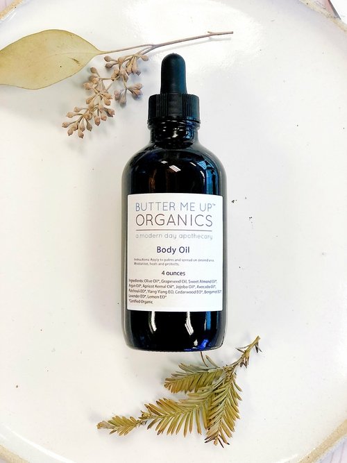 Organic Body Oil πΏπ₯₯β¨ Hydrating, nourishing, lightweight moisturizer for silky smooth skin π§π«πΈ - Image 4