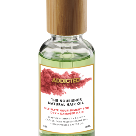 🌵 Addicted Beauty Natural Cactus Nourishing Hair Oil ✨ deeply hydrates, strengthens roots