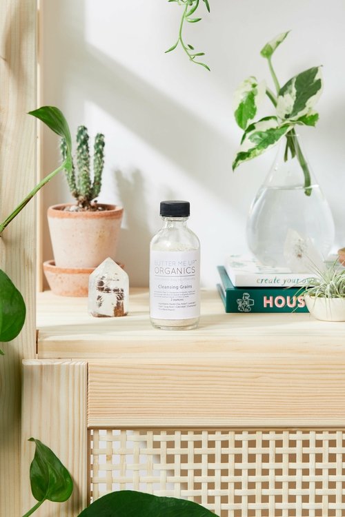Cleansing Grains šæ Organic Face Scrub & Exfoliant šø Gently detoxifies, softens & nourishes skin for a healthy, radiant glow ⨠- Image 2