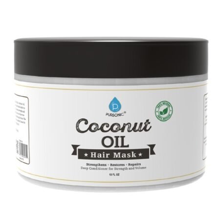 🥥✨ 100% Natural Coconut Oil Hair Mask – Soft & Shiny Hair 💖
