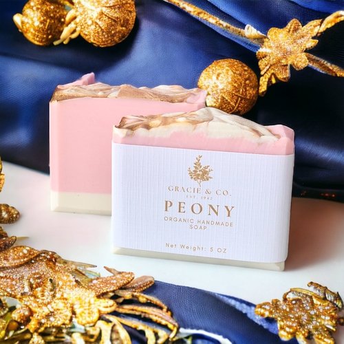 Pink Peony Shea Butter Soap šø Handmade, Hydrating & Luxurious - Image 6