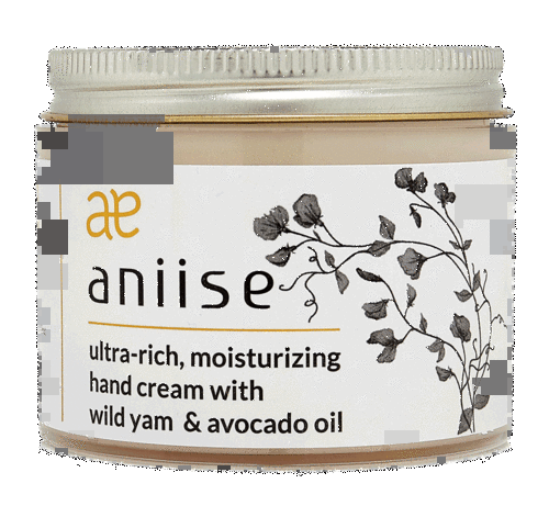 Moisturizing Wild Yam Hand Cream, Enriched with Nourishing Oils