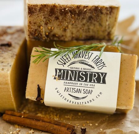 Ministry Handmade Organic SOAP - Thieves Oil formulation