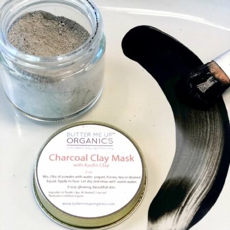 Organic Charcoal Mask 🖤✨ Activated Detox Clay Mask