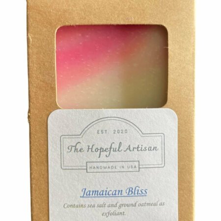 Jasmine Floral Soap 🌸🧼 with sea salt 🌊 & oatmeal 🌾 exfoliates gently.