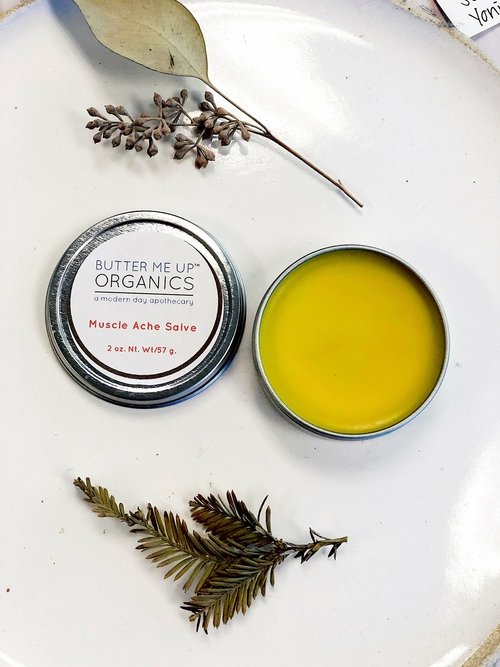 Organic Muscle Ache Salve w/ Cayenne / ZERO WASTE / Plastic Free - Image 3
