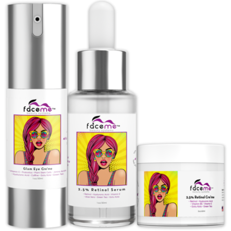 Night Slayer Bundle πβ¨ Retinol CrΓ¨me, Serum & Eye Care π
