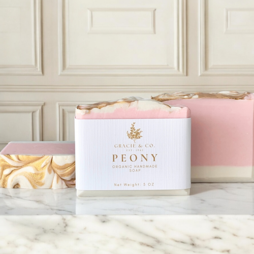 Pink Peony Shea Butter Soap πΈ Handmade, Hydrating & Luxurious