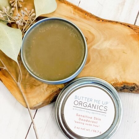 Organic Sensitive Skin Deodorant – Baking Soda Free, Gentle & Effective for Soft, Odor-Free Pits 🌿