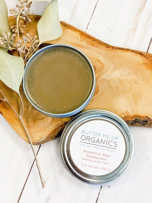Organic Sensitive Skin Deodorant โ Baking Soda Free, Gentle & Effective for Soft, Odor-Free Pits ๐ฟ