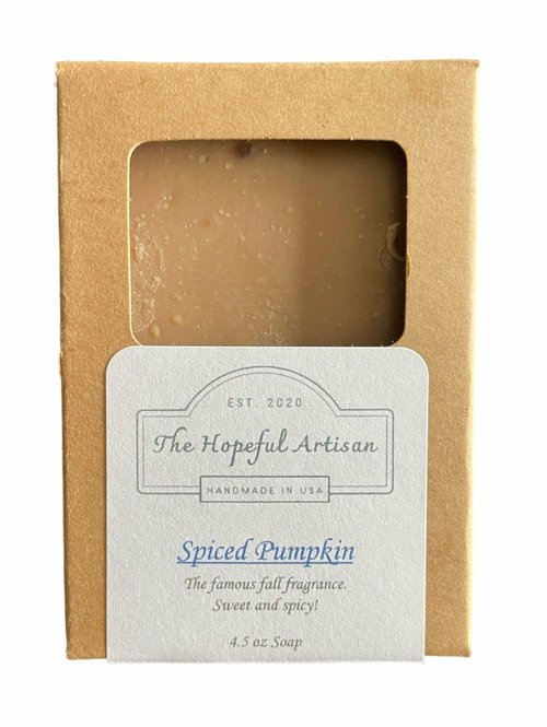 Spiced Pumpkin Soap πβ¨ Sweet & spicy autumn vibes, nourishes skin with natural oils for a cozy, luxurious cleanse πΏπ