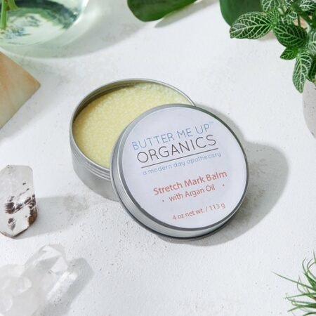 💛🌿 Organic Stretch Mark Body Butter – Argan Oil Magic ✨