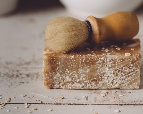 Amore Organic Handmade Soap – mysterious, masculine & magnetic. Infused with natural ingredients for a sweet, invigorating, and lasting fragrance."