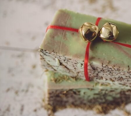 Christmas Thyme Organic Handmade Soap – Earthy, Cozy & Herbaceous |