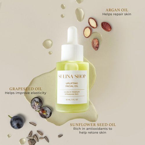 Uplifting Facial Oil β Nourishing, Revitalizing & Firming for Radiant Skin β¨πΏ - Image 3