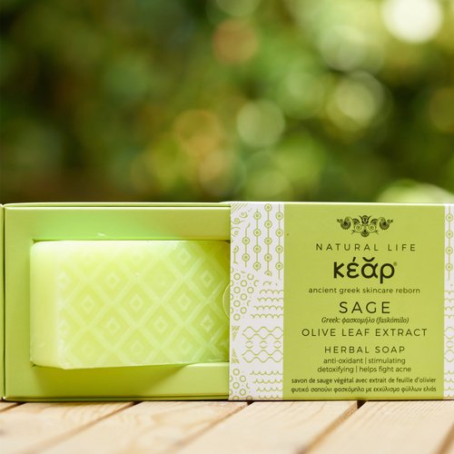 Kear Sage Olive Leaf Extract Herbal Soap: Double Duty Detox - Image 3