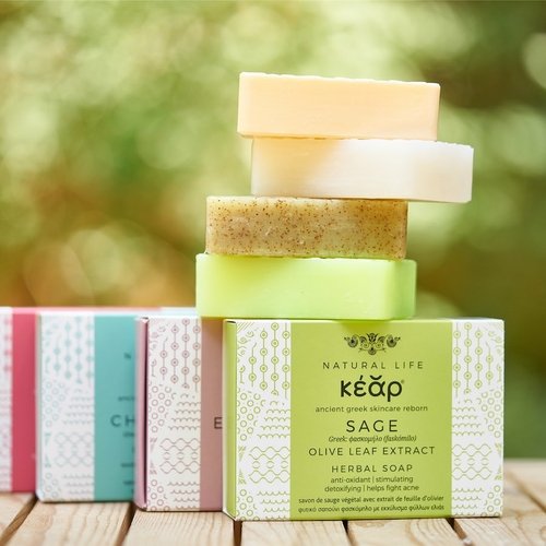 Kear Sage Olive Leaf Extract Herbal Soap: Double Duty Detox - Image 4