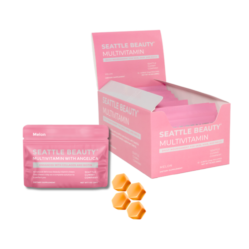 Multivitamin with Angelica & Melon β 12-Pack of Beauty-Boosting Gummies for Radiant Skin, Hair & Nails ππ - Image 2