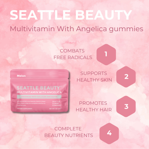 Multivitamin with Angelica & Melon β 12-Pack of Beauty-Boosting Gummies for Radiant Skin, Hair & Nails ππ - Image 4