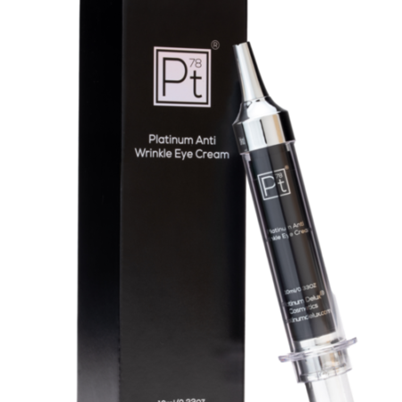 Anti-Wrinkle Eye Cream Platinum Deluxe® 💎 Lifts, firms, smooths & brightens delicate skin around eyes, reduces fine lines & wrinkles, cruelty-free, 10 mL.