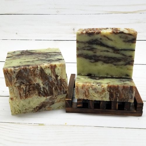Organic Mint Chocolate Handmade Soap š«šæ Refreshing, Vegan & Nourishing šāØ - Image 2