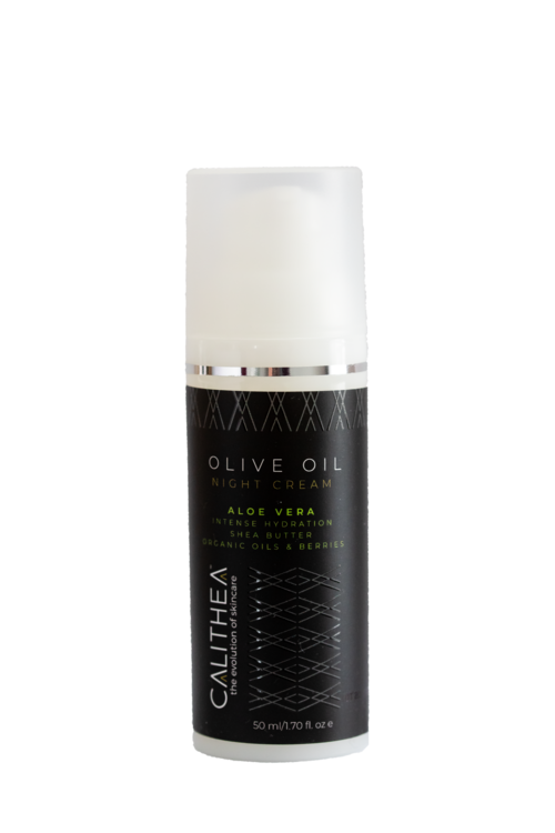 CALITHEA Organic Olive Oil Night Cream 🌿 Shea Butter & Berry Extracts ✨