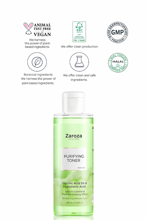 Green Tonic Toner πβ¨ | Pore Tightening & Skin Purifying π§ - Image 2