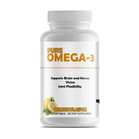 Pure Omega-3 🌿🧠❤️🦴 supports brain, heart & joint health naturally 💪✨